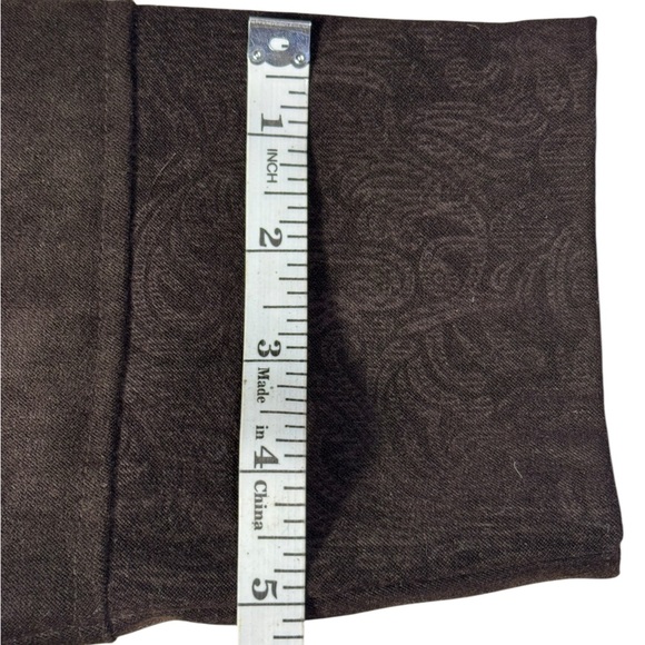 Notations Patchwork Brown Blazer Womens Jacket size Medium - Picture 12 of 14